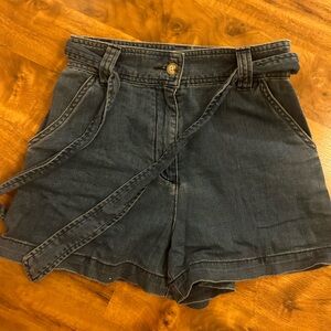 Wilfred Free Aritzia Denim Soft Shorts